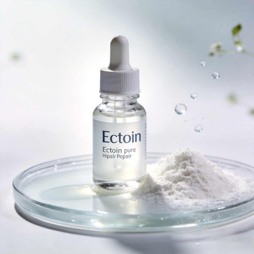 Ectoin powder and dropper bottle
